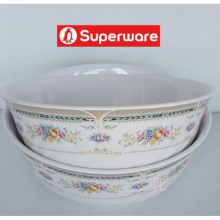 ซุปเปอร์แวร์ชามโคม8"=2ชิ้น (ใหญ่ไม่มีกล่อง) ลายการเด็น ฮิล