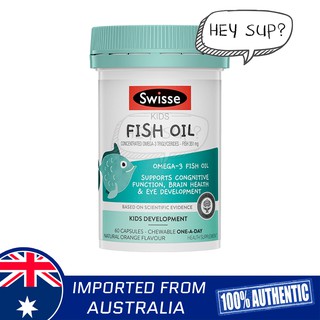 Swisse Kids Fish Oil 60 Capsules