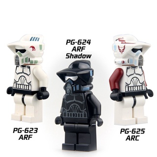 บล็อกตัวต่อToys Star Wars Troopers Leia Darth Vader PG PG615-633