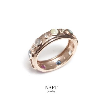 แหวนนพเก้าแท้ แบรนด์ Naft Jewelry สั่งทำตามขนาดนิ้วได้