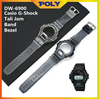 [Poly] สายนาฬิกาข้อมือ แบบใส สําหรับผู้ชาย Bnb Dw6900 Bnb 6900 Dw6900 Dw6900 Casio G Shock Dw6900