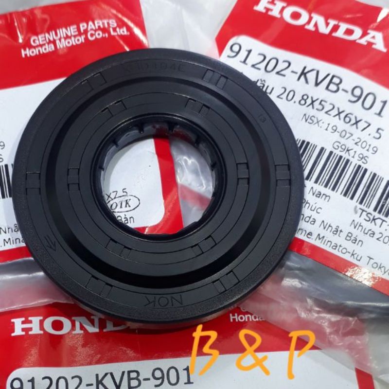 Airblade vision 110 zin แกนเครื่องยนต์ 2 ขั้นตอนซีล 91202KVB901 91202KWN901 91202GCC000