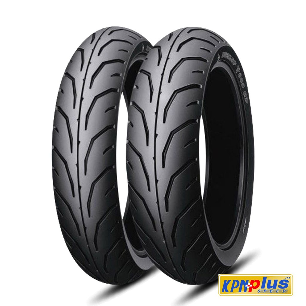 ยางนอก Dunlop รุ่น TT900 ขนาด 100/90-14 90/90-14 T/L ยางใหม่ปี 2023 (เป็นยางแบบไม่ใช้ยางใน)