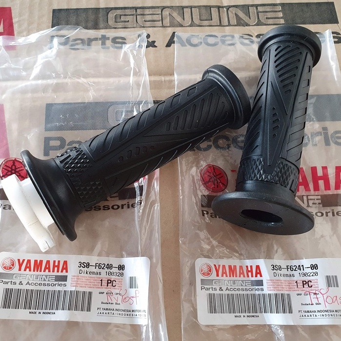 3S0F624101 - 3S0F624000 ปลอกแฮนด์  GRIP  Yamaha สปาร์ค นาโน spark nano แท้ศูนย์
