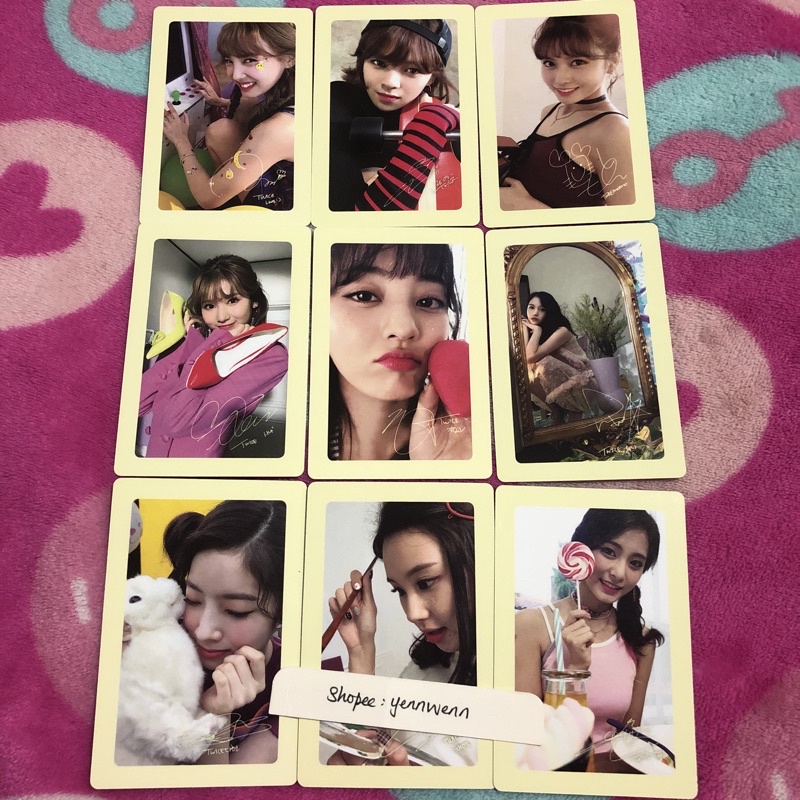 [LOOSE] TWICE Twicetagram Likey Official Preorder Benefit การ์ด PO Photocard อย่างเป็นทางการ
