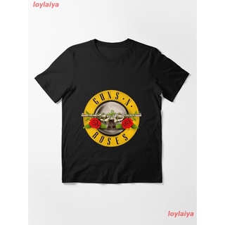 loylaiya Guns N Roses Tshirt กันส์แอนด์โรสเซส วงร็อค เสื้อยืดพิมลาย เสื้อยืดผู้ เสื้อผู้หญิง แนวสตรีท เสื้อยืดแฟชั่น