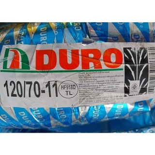 ยางเรเดียล ดูโร่ DURO HF918 TL ขอบ 10-12" ลายลูกศร 90/90-12 100/80-12 120/70-12 130/70-12 ยางนอกมอเตอร์ไซค์