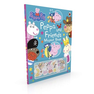 Peppa Pig: Peppa and Friends Magnet Book (Peppa Pig) -- Hardback [Hardcover]หนังสือภาษาอังกฤษ พร้อมส่ง