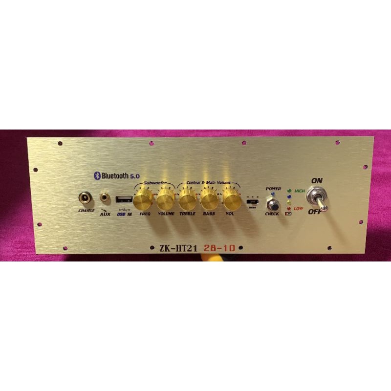 เพลท HT21 หรือHT213gไม่ย้าย LED สวิชต์โยก อุปกรณ์ครบชุดไม่รวมแอมป์