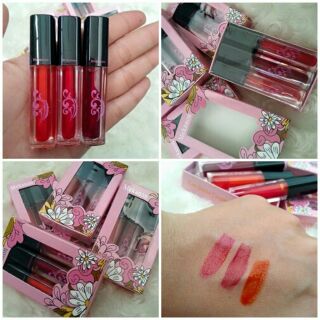 Makanon tint เมกานอน ทิ้น 3 สี 
ในกล่องมี 3 แท่งค่ะ 
แดง,ส้ม,ชมพู 