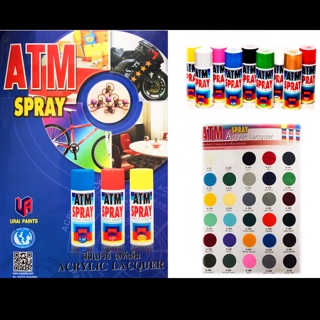 สีสเปรย์ ATM **มีหลายสีให้เลือก** ขนาดบรรจุ 400 cc