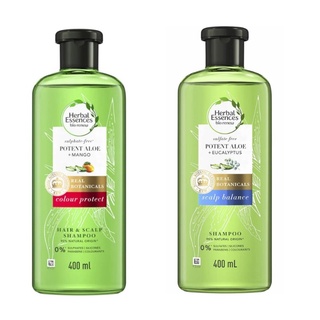 Herbal Essences Potent Aloe เฮอร์บัล เอสเซนส์ แชมพู 400 มล.