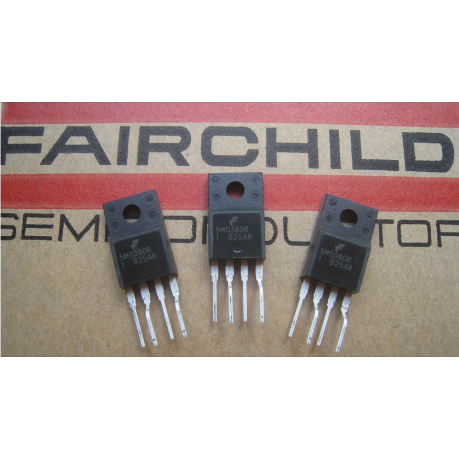 ((10 ชิ้น) 5M0380R Switching Power Regulator Tube KA5M0380RTU ชิปการจัดการพลังงาน IC TO-220F