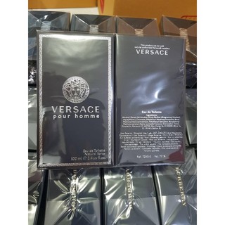 Versace Pour Homme EDT 100ml กล่องซีล