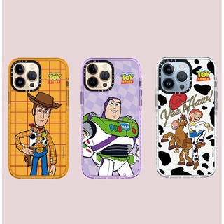 Casetify Buzz Lightyear เคสโทรศัพท์มือถือ ซิลิโคนนิ่ม แบบใส ลาย Toy Story สําหรับ For iPhone 7 8 Plus X XS XR 11 12 13 Pro Max