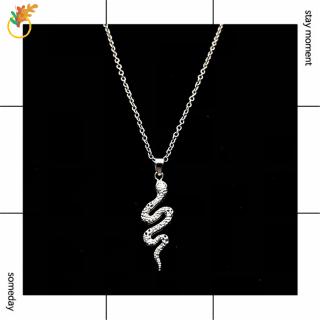 【COD Tangding】Snake Shape Necklace Korea New Fashion Cool Boy Girl Accessory Jewelry Pendant
