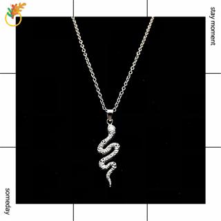 【COD Tangding】Snake Shape Necklace Korea New Fashion Cool Boy Girl Accessory Jewelry Pendant