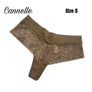 Cannelle Lingerie Sexy Panty กางเกงชั้นในเซ็กซี่ ลูกไม้ ซีทรู ผ้าดีงานส่งออก Size S/M