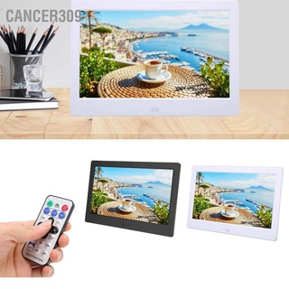 Cancer309 กรอบรูปดิจิทัลอิเล็กทรอนิกส์ Hd 10.1 นิ้ว 1024X600 หน้าจอ Lcd พร้อมรีโมตคอนโทรล 110‐240V