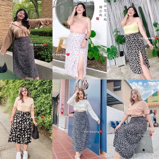 💗กระโปรงเอวสูงสาวอวบใส่แล้วดูผอมเพรียวสวยๆเลยจ้า plussize