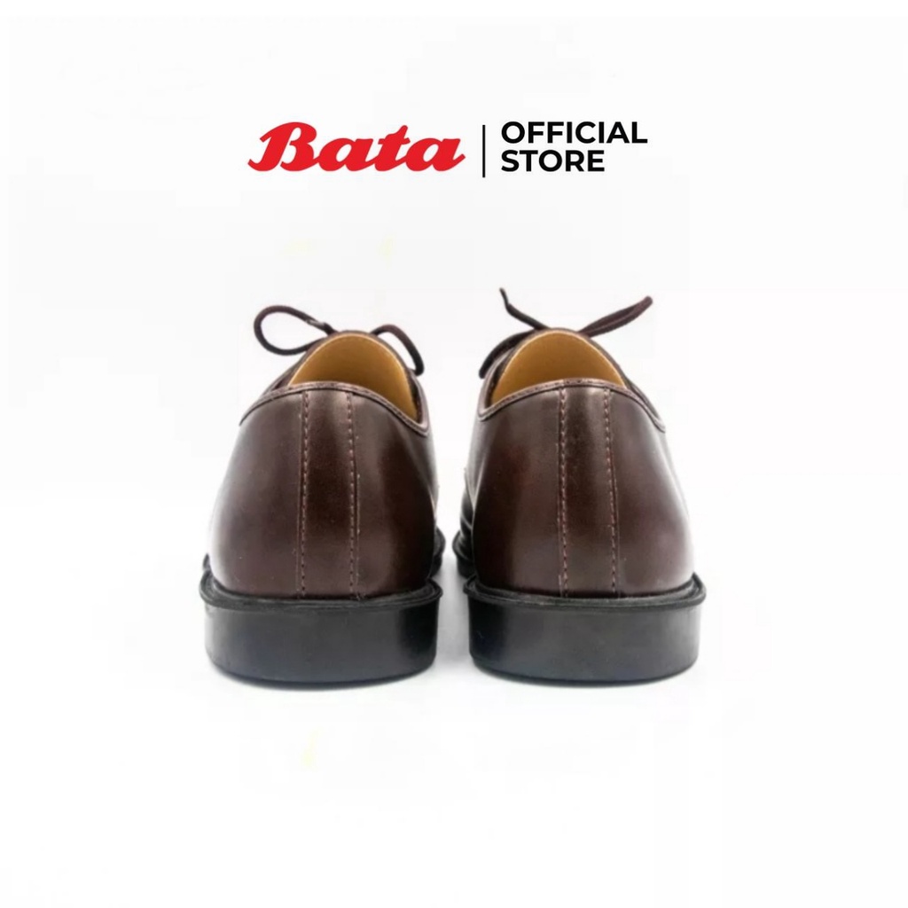 *Best Seller* Bata MEN'S DRESS รองเท้าลำลอง นักศึกษาชาย CAMPUS แบบเชือก สีน้ำตาลเข้ม รหัส 8214780