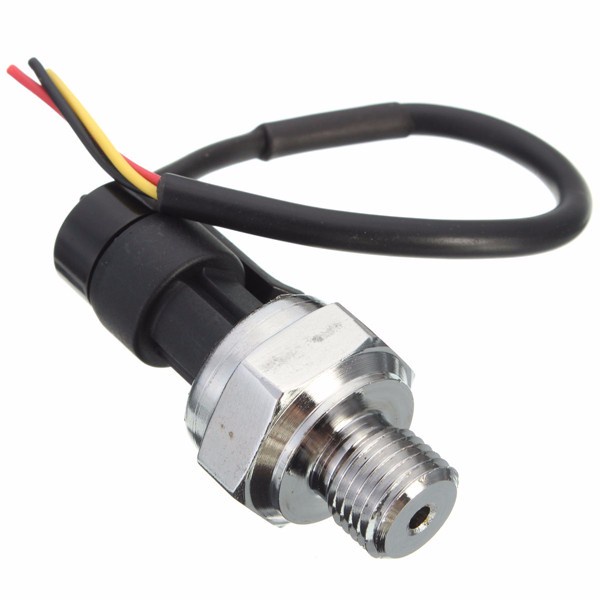 Pressure Transducer Sensor 5V 0-1.2Mpa Oil Fuel For Gas Water Air เซนเซอร์แปลงสัญญาณความดัน 5V 0-1.2Mpa สำหรับน้ำมันเ...