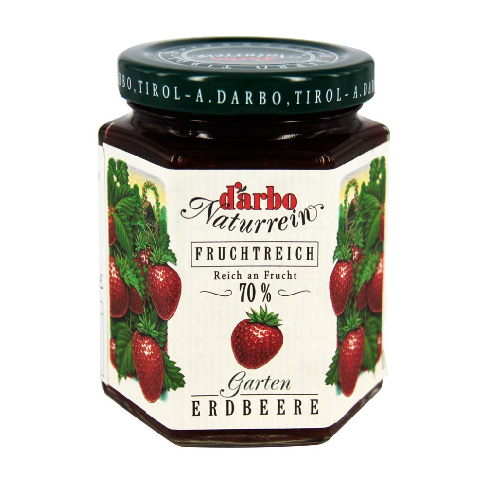 ดาร์โบแยมสตอรเบอร์รี่เข้มข้น ขนาด 200 กรัม/Darbo Strawberry Double Fruit 200gr