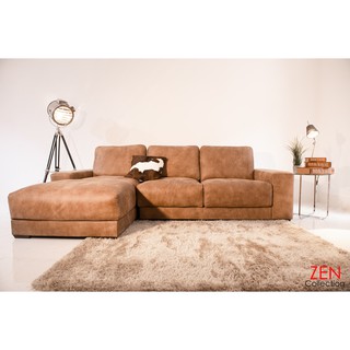 ZEN Collection COLLINS Sofa L-Shape 2.80m. Bed-ขวา