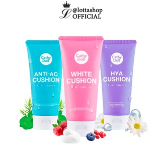 Cathy Doll Facial Foam Cleanser Cushion เคที่ดอลล์ เฟเชียล โฟม คลีนเซอร์ 120 กรัม