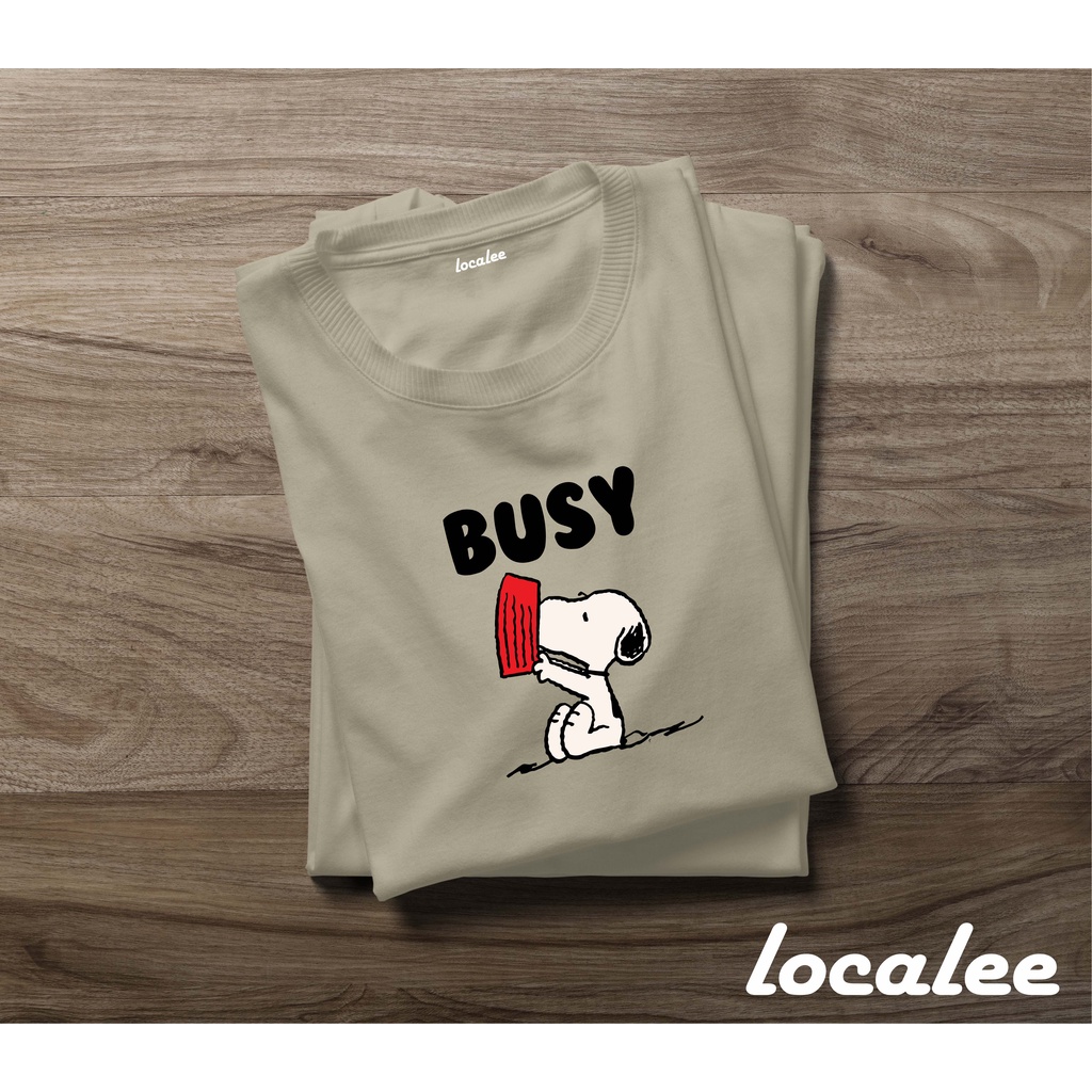 BUNNY SNOOPY CREAM TSHIRT-FUNNY SNOOPY TSHIRT-SNOOPY PEANUTS UNISEX TSHIRT