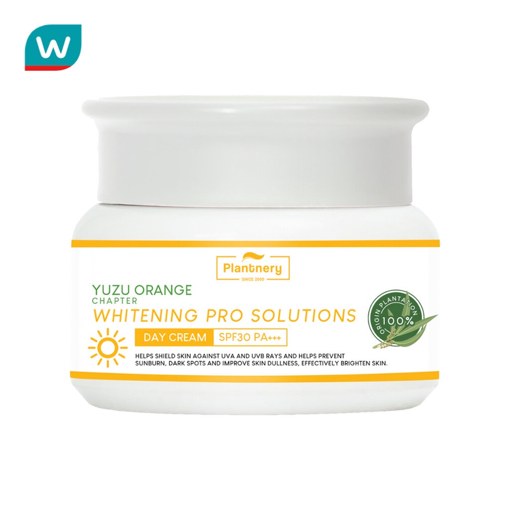 Plantnery แพลนท์เนอรี่ ยูซุ ออเร้นจ์ เดย์ ครีม SPF30 PA+++ ขนาด 50กรัม