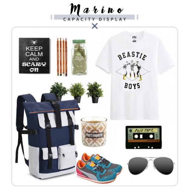 Marino Backpack 🔥พร้อมส่งภายใน 24 ชั่วโมง🔥 กระเป่าสะพายหลัง เป้ แบ็คแพ็ค กระเป๋าเป้