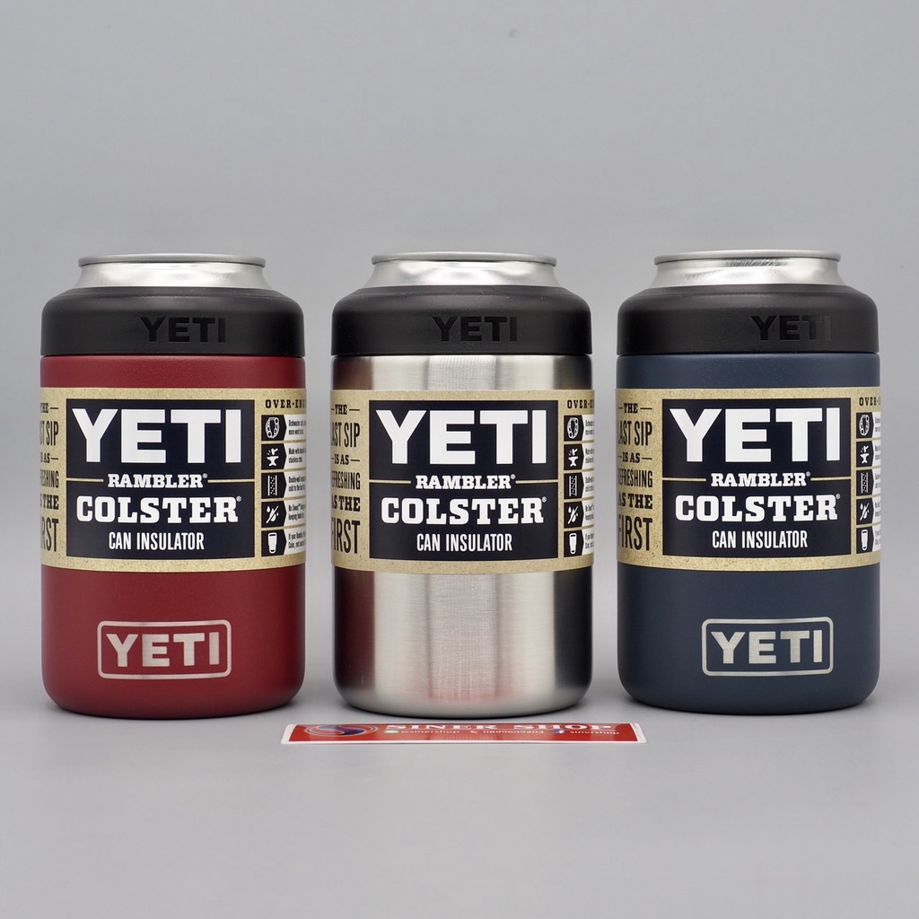 แก้วเยติของแท้ % • YETI RAMBLER COLSTER ™ ( แก้วเยติ • ของแท้ • ที่ครอบกระป๋อง )