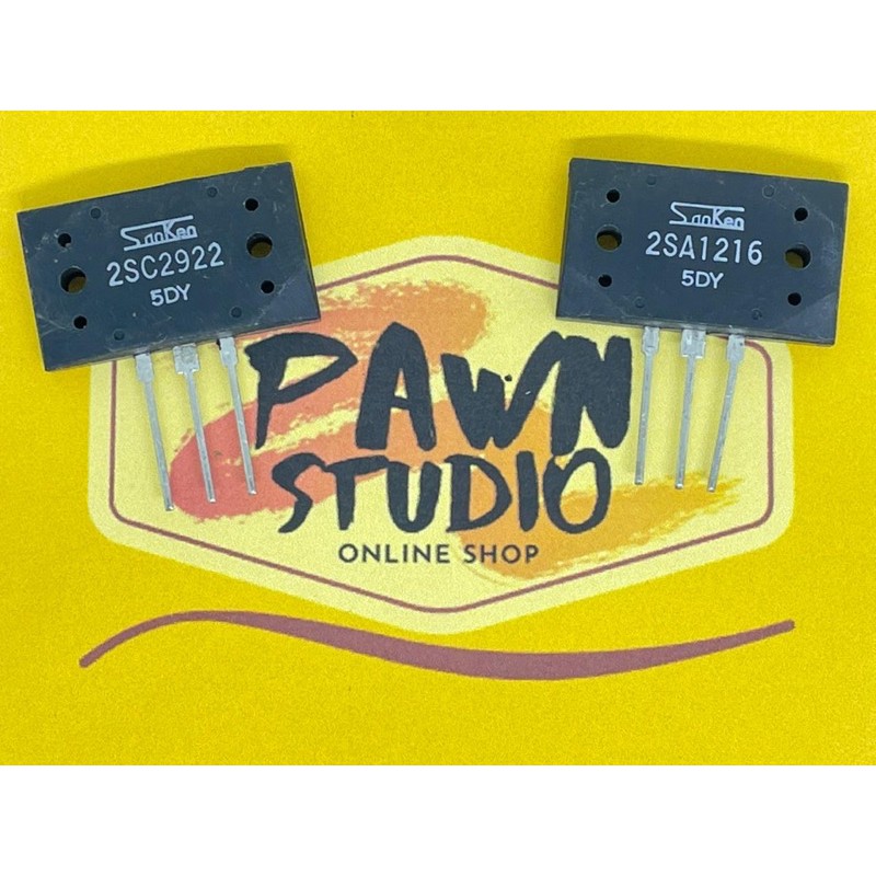 ทรานซิสเตอร์ FINAL sanken 2sa1216 2sc2922 / ชุด 1216 c 2922