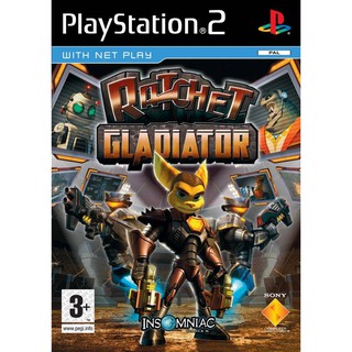 Ratchet Gladiator PS2 แผ่นเกมส์PS2 เกมเพล2ยอดฮิต แผ่นplay2