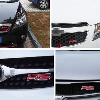 สติ๊กเกอร์โลหะสำหรับ Ford Focus Cruze Kia Rio Skoda