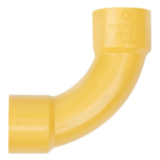 Joints PVC ELBOW CONDUIT FITTING SCG 90-DEGREE 1” YELLOW Conduit, accessories Electrical work ข้อต่อ ข้อโค้ง 90 ช่วงสั้น