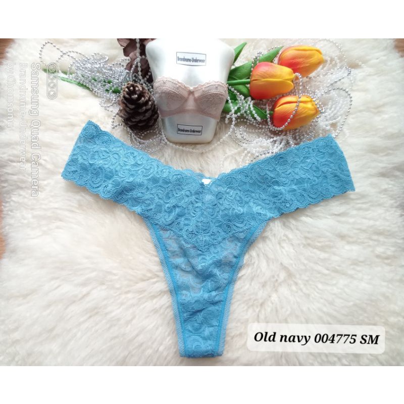 ld navy Size XL-2XL ชุดชั้นใน/กางเกงใน ทรงจีสตริง G-string 004775