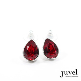 ต่างหูJuvel Light Siam Teardrop Earrings สี: ไลท์สยาม