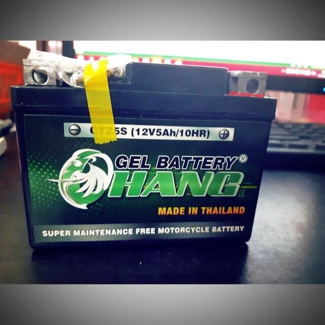 แบตเตอรี่ ctz5s chang ราคา189฿