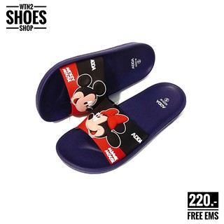 🌸ส่งฟรี🌸รองเท้าแตะหญิง ADDA Mickey Mouse รุ่น 82Z03 สีน้ำเงิน รองเท้าผู้หญิง by WTN2 SHOES SHOP