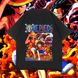 เสื้อยืดโอเวอร์ไซส์(OVERSIZED) Monkey D LUFFY | เสื้อยืด ลายการ์ตูนวันพีช | เสื้อยืด Homage | เสื้อยืด พิมพ์ลาย Bootleg