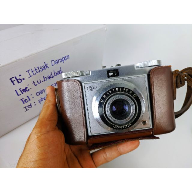 กล้องฟิล์ม Zeiss Ikon เลนส์ Nova-Anastigmat 45mm f3.5