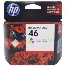 $ ตลับหมึกพิมพ์ hp 46/ หมึก hp 46/ หมึกปริ้น ( HPสี )