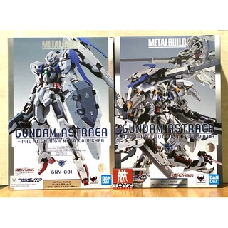 Metal Build Gundam Astraea + Proto GN High Mega Launcher และ Metal Build Gundam Maneuver Test Pack