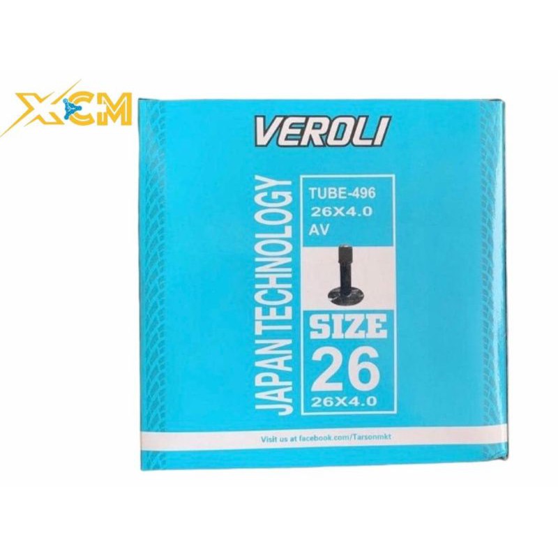 VEROLI จักรยาน FAT BIKE ยางใน 26x4.0 AV