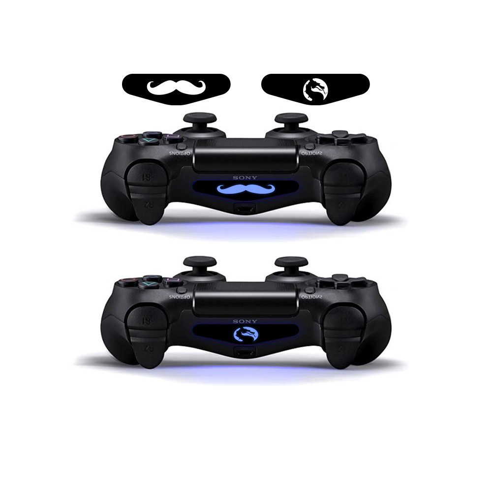 สติกเกอร์บาร์ไฟ LED สําหรับจอย PS4 (4 ชิ้น 9 ชิ้น 48 ชิ้น)