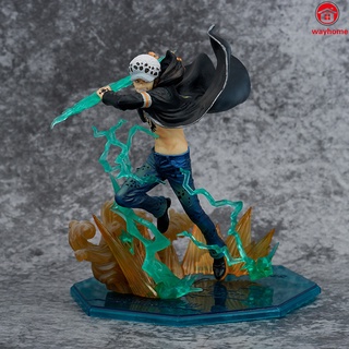 ของเล่นฟิกเกอร์ One Piece Trafalgar D. ฟิกเกอร์ One Piece Water Law ของขวัญ สําหรับตกแต่งบ้าน ออฟฟิศ เค้ก