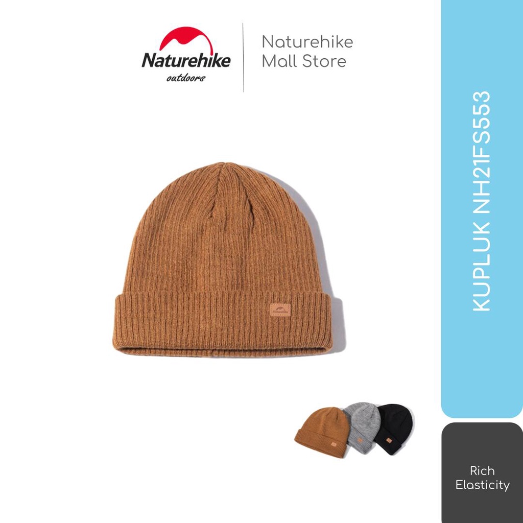 หมวก / หมวก / BEANIE HIKING MOUNTAIN WOL WARM NATUREHIKE NH21FS553