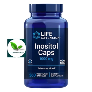 Life Extension Inositol Caps 1000 mg / 360 Vegetarian Capsules